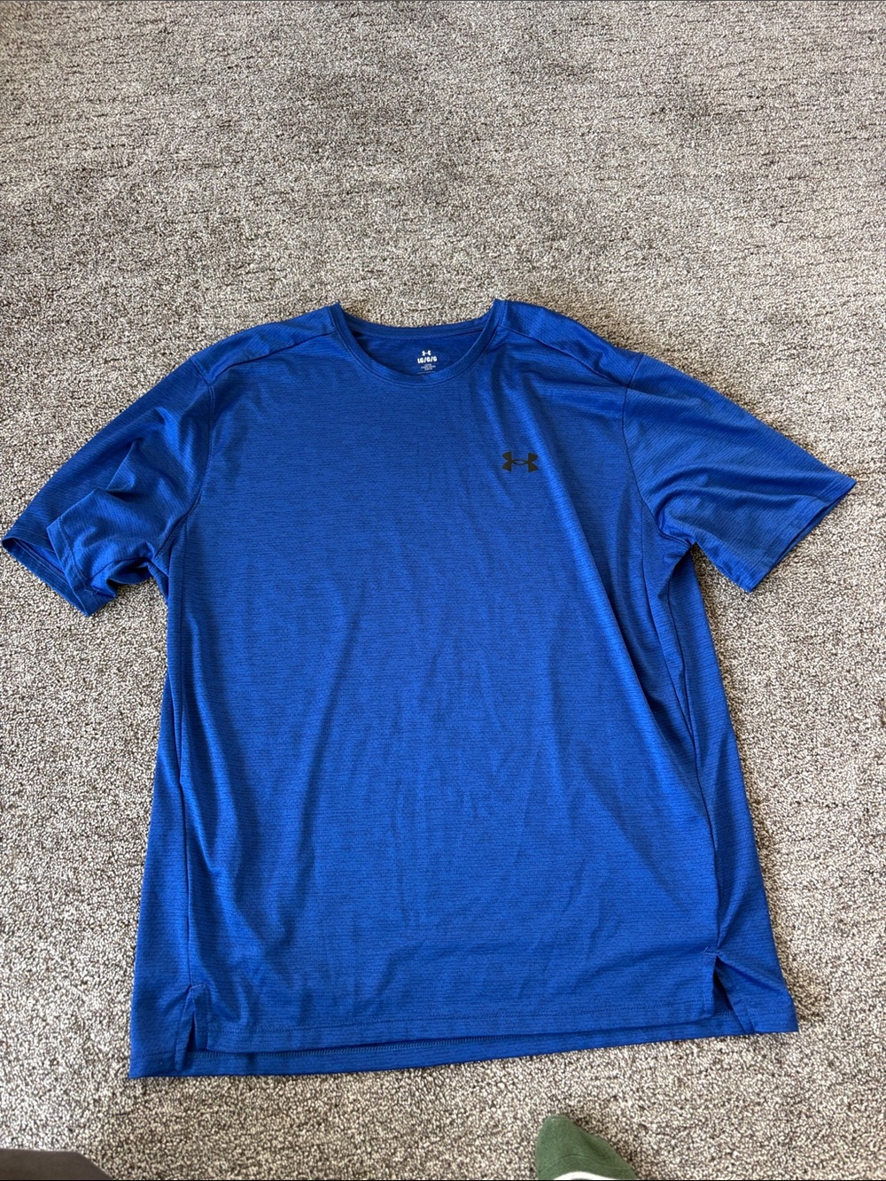 Under Armour dry fit blue T-shirt